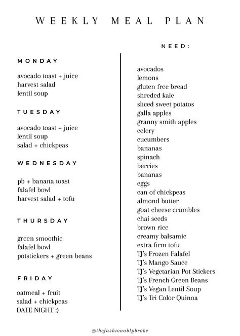 Meal Planning Menus, Model Diet, Easy Healthy Meal Prep, Weekly Meal Plan, Healthy Girl, Healthy Lifestyle Inspiration, Week Meal Plan, Healthy Meal Prep, Healthy Snacks Recipes