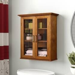 Wall Mounted Bathroom Cabinet, Bathroom Standing Cabinet, Mounted Cabinet, Wall Mounted Bathroom Cabinets, Organization Products, Bathroom Wall Cabinets, Brown Bathroom, Linen Cabinet, Wall Mounted Cabinet