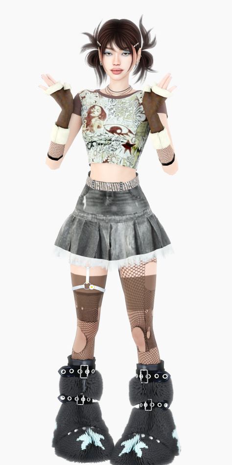 Ts4 Cc Fishnets, Sims 4 Emo Cc Clothing, Edgy Sims 4 Cc Clothes, Sims 4 Acubi Fashion, Sims 4 Cc Japanese Street Fashion, Cute Outfits Sims 4 Cc, Fishnets Sims 4 Cc, Sims 4 Mods The Sims Resource, Sims 4 Cc Fishnet Top