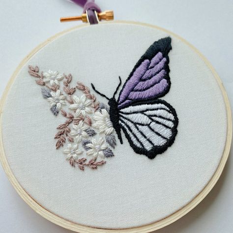 Butterfly embroider, butterfly, spring, cute butterfly, embroidery, embroidery ideas, spring crafts, cute spring gifts, unique gift ideas, butterfly gift, floral crafts, floral designs, embroidery designs, hand stitched, butterfly inspiration, embroidery inspiration, floral i spiration, cute handmade gifts, small business, cross stitch, needle point, diy crafts, easy crafts, simple embroidery, unique embroidery, embroidery ideas, cute gift ideas, perfect girl gift, gifts for her, gifts for girl Embroidery Theme, Butterfly Inspiration, Butterfly Outline, Butterfly Embroidery, Butterfly Gifts, Cute Butterfly, Floral Craft, Simple Embroidery, Spring Gifts