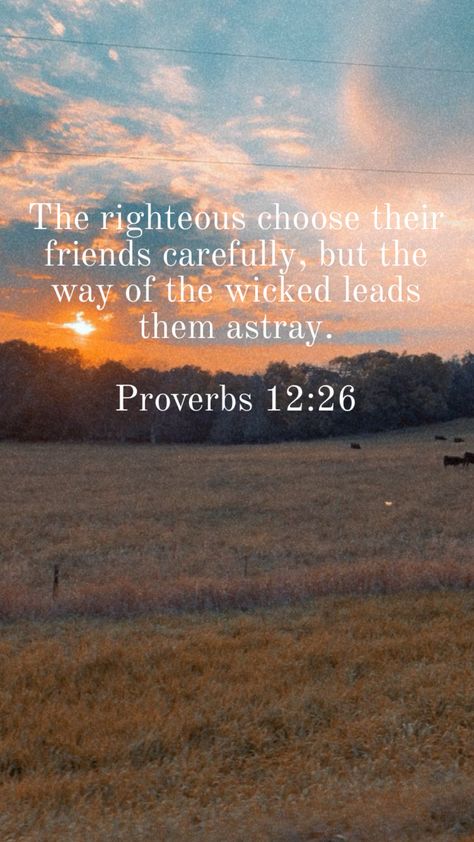 #bibleverseoftheday Proverbs 12:26 Proverbs 26, Proverbs 12, Bible Facts, God Loves Me, Verse Of The Day, Scripture Quotes, Spiritual Quotes, Proverbs, Bible Study