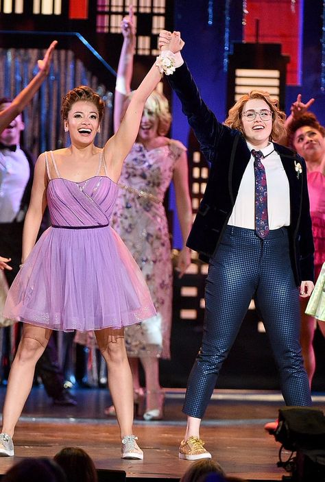 The Prom Fanart, The Prom Broadway, The Prom Musical, Six The Musical Original Cast, Alyssa Greene The Prom, Anne Bolyne Six The Musical, Jane Seymour Six The Musical Costume, Gay Prom, Broadway Aesthetic