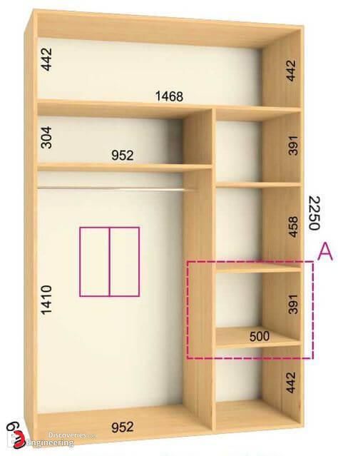 Closet Layout Dimensions, Closet Design Layout, Wardrobe Interior Design, Closet Layout, Wooden Wardrobe, Closet Remodel, Wardrobe Furniture, Bedroom Closet Design, Wardrobe Design Bedroom