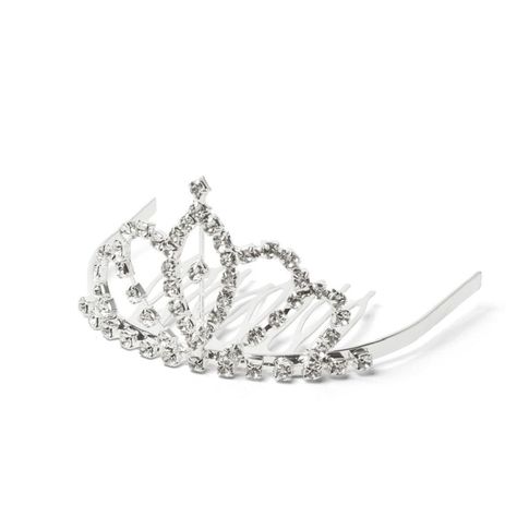 Silver Diamante Tiara Comb Boys Occasion Wear, Cardigan Dress Outfit, Mini Crown, Silver Tiara, Tiaras And Crowns, Dress With Cardigan, Dance Wear, Hair Pieces, Occasion Wear