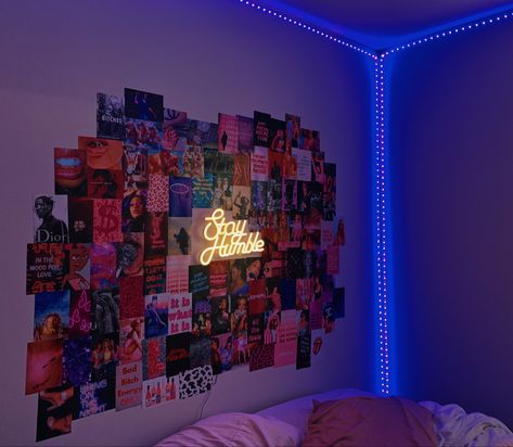 Dorm Room Ideas Neon, Neon Dorm Room, Room Ideas Neon, College Dorm Room Ideas Aesthetic, Dorm Room Ideas Aesthetic, College Dorm Room Ideas, College Photo, Pink Dorm Rooms, Pink Dorm