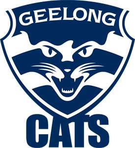 Geelong Cats Football, Geelong Football Club, Australian Football League, Geelong Cats, Australian Football, Cheer Squad, Cat Character, Cat Club, Cat Logo