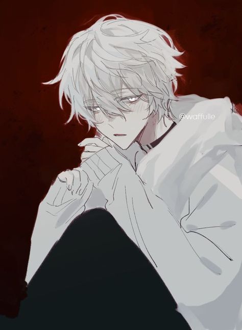 White Hair, His Hands, Anime Character, Books Wattpad, Wattpad, Stars, Twitter, Books, Red