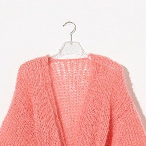 Maiami on Instagram: "Never not in a good mood wearing a coral cardigan 🌺 #maiamiberlin #handmadeluxury" Pink Knit Cardigan For The Beach, Not In A Good Mood, Free People Gather Me Close Cardi, Pink Strawberry Cardigan, Maje Pink Cardigan, Coral Cardigan, April 21, Good Mood, Coral