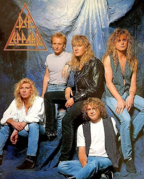 Def Leppard Poster, Def Leppard Wallpaper, Deaf Leopard, Metalhead Guy, Def Leppard Rick Savage, 80s Hair Metal, Def Leppard Band, Def Leopard, Def Leppard Hysteria