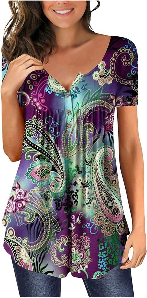 PRICES MAY VARY. lace shirts for women women crop tee women spring outfits green crop tops for women petite work pants for women women long sleeve shirt women tie dye women blouses for party cropped tops for women cute tshirts raglan shirt women plus size fall clothing white corset shirt romper dress for women plus size summer blouses for women 2022 long sleeve green t shirt womens plus size summer tops elegant blouses for women long length shirts for women woman tights pink tops for women women Short Sleeve Tunic Tops, Dressy Blouse, Shirt Blouses Tops, Short Sleeve Tunic, Womens Tops Summer, Women Tunic Tops, Tunic Shirt, Dressy Casual, Womens Tunics