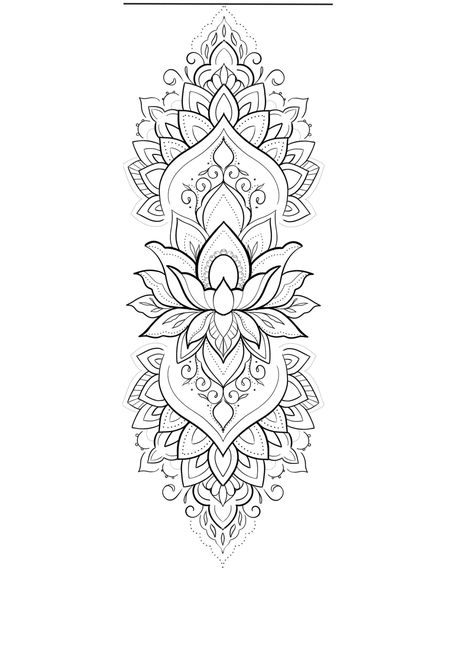 Mandala Line Drawing, Fine Line Mandala, Arm Mandala Tattoo, Mandala Tattoo Stencil, Zentangle Tattoo, Mandala Tattoo Sleeve Women, Butterfly Mandala Tattoo, Lotus Mandala Design, Mandala Wrist Tattoo