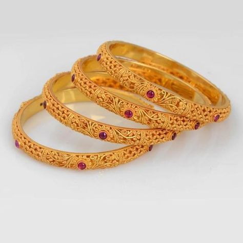 jewellery | gold | bangles_kangans | bangles Gold Bangles Indian, राधे राधे, Gold Bangles For Women, Gold Bangle Set, Gold Necklace Indian, Gold Necklace Indian Bridal Jewelry, Bangles Set, Long Pearl Necklaces, Wedding Jewellery Collection