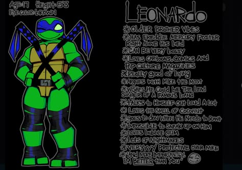 Tmnt Wallpaper, Tmnt Swag, Tmnt Leo, Tmnt Characters, Leonardo Tmnt, Turtles Funny, Teenage Mutant Ninja Turtles Artwork, Silly Kids, Teenage Mutant Ninja Turtles Art