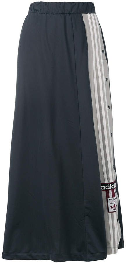 Adidas Originals Adibreak long skirt Adidas Adibreak, Adidas Skirt, Pants Skirt, Skirt Pants, Long Skirt, Track Pants, Adidas Originals, Maxi Skirt, Womens Skirt