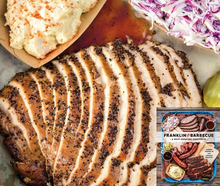 Franklins BBQ smoked turkey breast recipe, damn good. Bbq Turkey Breast, Brining Meat, Aaron Franklin, Bbq Smoker Recipes, Smoker Bbq, Bbq Turkey, Green Egg Recipes, Smoked Turkey Recipes, Smoked Turkey Breast