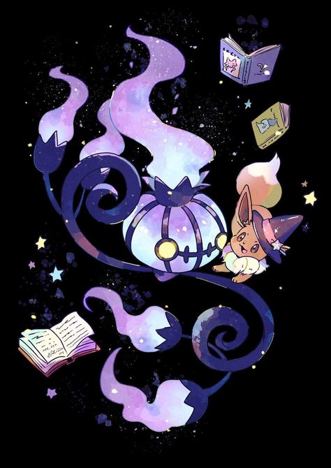 Pokemon Lapras, Ghost Type Pokemon, Pokemon Halloween, Ghost Pokemon, Cool Pokemon Wallpapers, Ghost Type, Pokemon Eeveelutions, Type Pokemon, Cute Pokemon Wallpaper