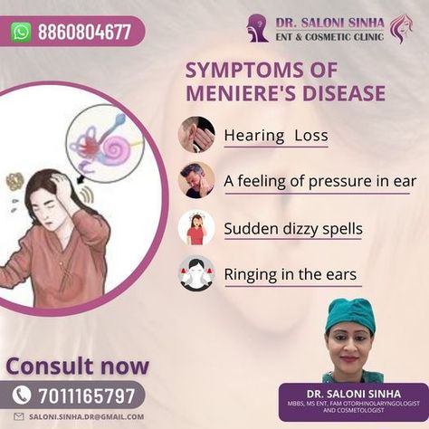 Meneires Disease, Ear Diseases, Dizzy Spells, Ear Pressure, Cosmetic Clinic, Medical Studies, Hearing Loss, Galaxy Wallpaper, Disease