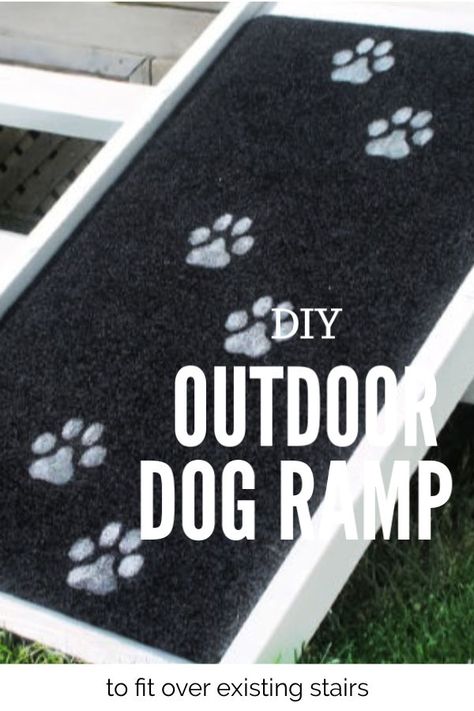 How To Build A Ramp For A Dog, How To Make A Dog Ramp, Diy Dog Ramp For Stairs Outdoor, Outdoor Dog Ramp For Stairs, Outdoor Dog Ramp, Diy Dog Ramp, Dog Ramp For Stairs, Dog Ramp Diy, Outdoor Ramp