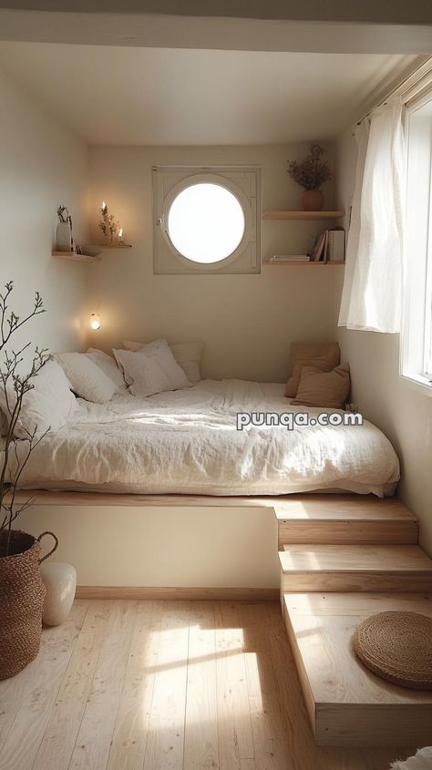 Modern Loft Bedroom Ideas for Small Homes Small Room Ideas With Big Bed, Tiny Box Room Bedroom Ideas, Big Bed Small Room, Small Bedroom Big Bed Ideas, Small Bedroom Big Bed, Small Room Big Bed Ideas, Bed Small Room, Modern Loft Bedroom, Loft Bedroom Ideas