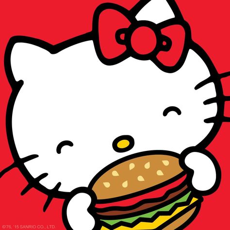 Burgers Red Hello Kitty, Hello Kitty Images, Kitty Images, Kitty Pictures, Hello Kitty Art, Hello Kitty Stuff, Kitty Art, Kitty Stuff, Hello Kitty Friends