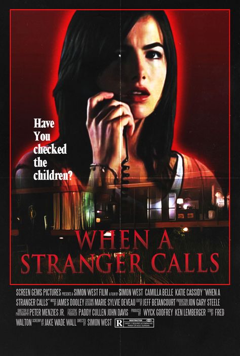 When a stranger Calls (2006) - [4050x6000] When A Stranger Calls Poster, When A Stranger Calls 2006, Fall Watchlist, Poster Movie Film, Camila Belle, When A Stranger Calls, 90s Horror Movies, Netflix Poster, Fright Fest