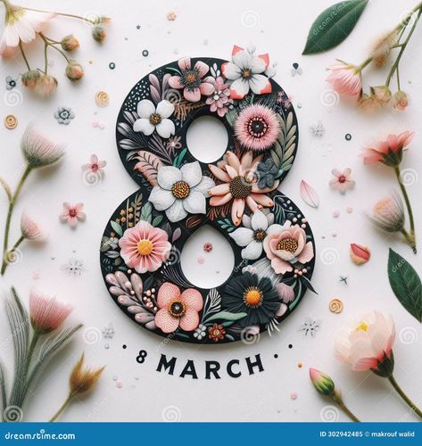 8 March Illustration, Women March Signs, 8 Th March Womens Day, March Illustration, Womens March Poster, Women’s March Poster, Happy Womens, Happy March, 8 March