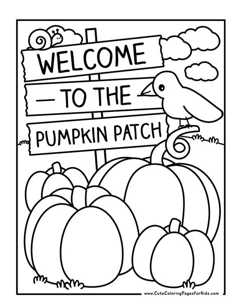 Adorable (and FREE) printable pumpkin coloring pages with easy PDF downloads. Print all 11 for a fun fall activity for kids - preschool & up!👌#Cute_Pumpkin_Coloring_Pages #Fall_Coloring_Pages_For_Kids #Class_Worksheets #Cute_Coloring_Pages_For_Kids Pumpkin Art Ideas For Kids, Cute Pumpkin Coloring Pages, Fall Activity Pages Free Printable, Pumpkin Patch Coloring Page, Pumpkin Free Printables, Fall Coloring Sheets For Kids, Pumpkin Crafts For Preschoolers, Fall Coloring Sheets Free Printable, October Crafts For Kids