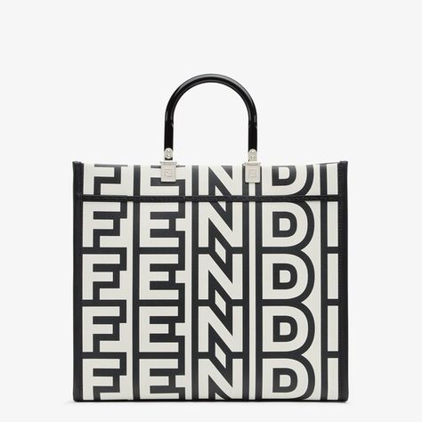 Fendi Sunshine Medium, Fendi Sunshine, Fendi Print, Fendi Logo Design, Fendi Store, Blue Leather Bag, Small Leather Bag, Fendi Logo, Light Brown Leather