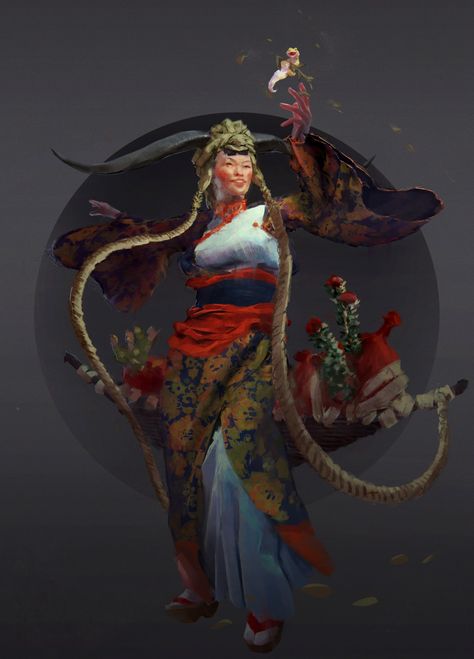 Tibetan Fantasy Art, Tibetan Character Design, Warrior Concept Art, Rare Species, Marvelous Designer, Art Google, Martial Arts, Fantasy Art, Concept Art