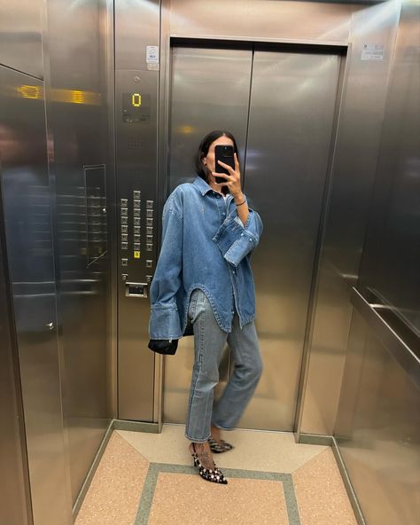 Late night Early morning fittings @theattico | Instagram Giorgia Tordini, Gilda Ambrosio, The Attico, All Jeans, Comfy Clothes, 2025 Fashion, Spring Looks, Styling Ideas, Comfy Outfits