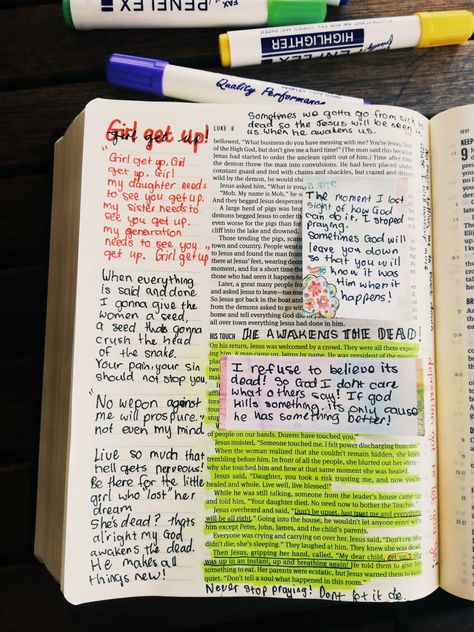 Matthew 6 Bible Notes, Luke 8 Bible Journaling, Luke 5 Bible Journaling, Luke Bible Study, Luke 2 Bible Journaling, Luke 4 Bible Journaling, Messy Bible, Bible Color Coding, Sarah Jakes