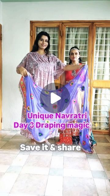 Sananda'z Makeover on Instagram: "✨ Navratri Dupatta Draping – Day 3 with Sananda ✨

Hi everyone, it’s Sananda from Sananda’z Makeover, and I’m back with Day 3 of our special Navratri Dupatta Draping series! 🎉 Today’s style is all about blending tradition with a modern twist. Whether you’re heading to Garba or a pooja, this look is the perfect balance of grace and glamour. 🌸

👗 Tip of the Day: Try this cross-body drape for an effortlessly chic look. It adds structure while giving you full freedom to move and dance. Pair with bold earrings or a maang tikka for that extra festive sparkle! ✨

Don’t forget to save this drape style for later and share your Day 3 look with us! 💫
#SanandazMakeover #NavratriDupattaDrape #Day3Style #FestiveFashion #GarbaLook #viral #instagram  #makeup #makeupar Navratri Dupatta, Dupatta Draping Styles, Dupatta Draping, Draping Styles, Maang Tikka, Bold Earrings, Instagram Makeup, Tip Of The Day, Festival Fashion