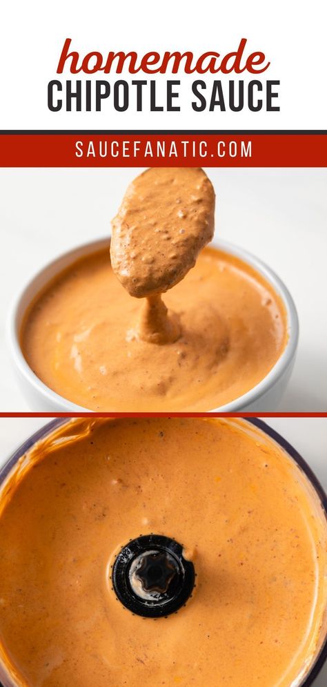 Chipotle Enchilada Sauce Creamy, Ancho Chipotle Sauce, Homemade Chipotle Sauce, Chipotle Dipping Sauce, Chipotle Sauce Recipe, Mexican Sauce Recipes, Spicy Sauces, Mexican Sauces, Chipotle Pepper Sauce