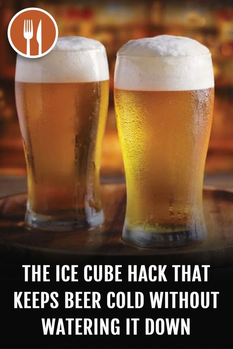 Ice cold beer is one of the best alcoholic drinks because it fits well with just about any celebration or occasion where booze is being enjoyed. However, it doesn't take long for beer to start getting warm, and then it may not taste so great. #beer #alcohol #drink #drinks Cube Hack, Best Alcoholic Drinks, Fun Drinks Alcohol, Ethiopian Food, Ice Cold Beer, Cold Beer, Daily Meals, The Ice, Ice Cube