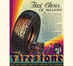 firestone vintage tyre advert Firestone Tires, Fortune Magazine, Old Garage, Funny Ads, Remember The Time, Short Films, Car Ads, Car Maintenance, Vintage Humor