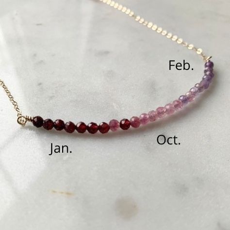 Necklace Family, Family Birthstone Necklace, Family Jewelry, Step Mom Gifts, Step Mom, Birthday Jewelry, Bar Jewelry, Grandma Gift, Birthstone Bracelets