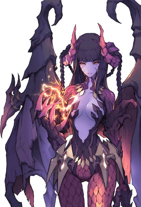 Before the Great War, the devils, angels and fallen angels were fight… #fanfiction #Fanfiction #amreading #books #wattpad Kartu Pokemon, Arte Fantasy, 판타지 아트, 영감을 주는 캐릭터, Anime Angel, Monster Girl, Art Anime, An Anime, Manga Drawing