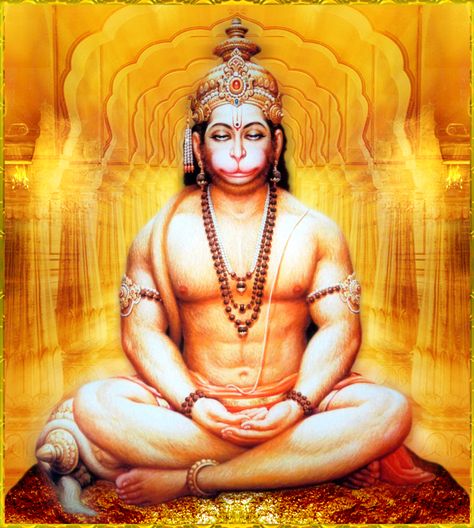 HANUMAN - symbol of surrender, faith, pure courage Hanuman Jayanthi, Hanuman Images Hd, Happy Hanuman Jayanti, Arte Yoga, Hanuman Ji Wallpapers, Hanuman Hd Wallpaper, Hanuman Chalisa, Shri Hanuman, Hanuman Photos