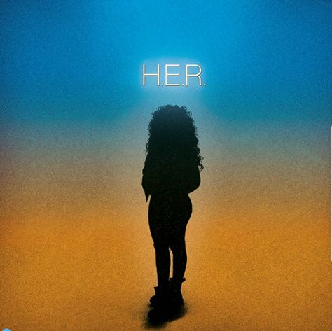 H.e.r Album Cover R&b Albums, Album Wall, Cool Album Covers, Daniel Caesar, Wall Pics, Favorite Albums, Rap Albums, Music Album Covers, Top Hits