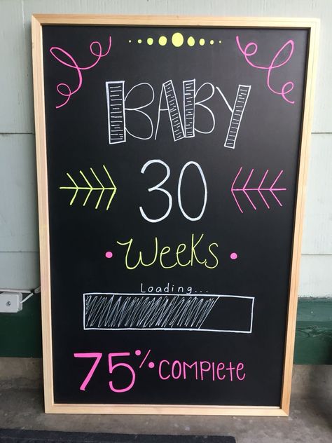 30 weeks pregnancy chalkboard #pregnancyphotosweekbyweek 30 Weeks Pregnant Quotes, 30 Week Pregnancy Pictures, Baby Bump Chalkboard, Weekly Pregnancy Chalkboard, Weekly Pregnancy Photos, Timeline Ideas, Pregnancy Tracking, Weekly Pregnancy, Pregnancy Chalkboard