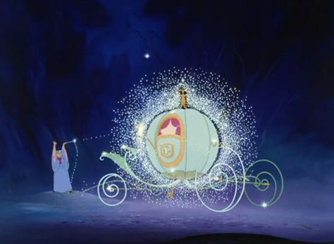 Pumpkin Carriage Disney Amor, Cinderella Aesthetic, Cinderella Pumpkin, Animation Disney, Cinderella Carriage, Pumpkin Carriage, Film Disney, Princess And The Frog, Art Disney