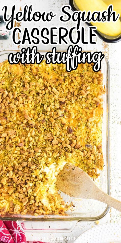 Yellow Squash Cornbread Casserole, Yellow Squash Casserole With Stuffing, Cornbread Squash Casserole, Tomato Sides, Squash Casserole With Stuffing, Yellow Squash Casserole Recipe, Casserole With Stuffing, Crispy Cornbread, Easy Squash Casserole