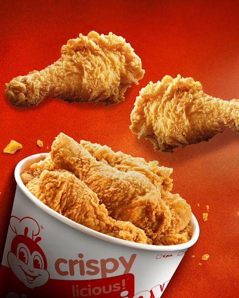 Lemon GreenTea: Chickenjoy is still the top choice for the best bo... Fried Chicken Ads, Fried Chicken Meals, Jollibee Chicken Joy, Jollibee Food, Jollibee Chicken, Chicken Joy, Kfc Coleslaw Recipe, Chicken Bucket, Food Ad