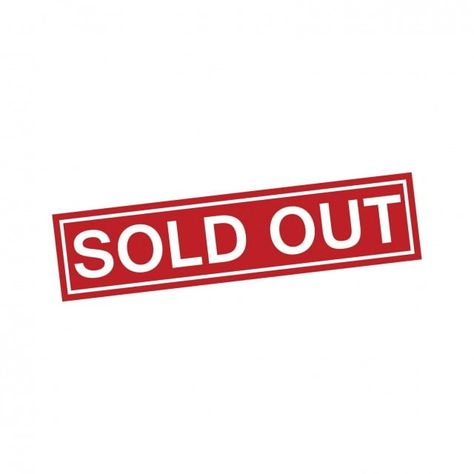 Sold Out Poster Design, Sold Out Poster, Sold Out Logo, For Sale Template, Concert Journal, Sale Png, Plain Black Background, Red Grunge, Red Png