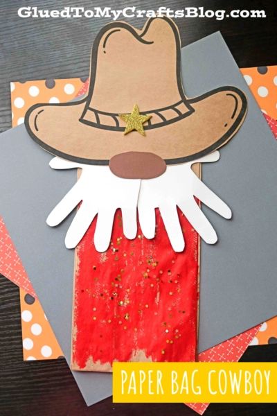 Cowboy Projects For Preschool, Western Theme Preschool Crafts, Cowboy Arts And Crafts For Kids, Stampede Crafts For Kids, Cowboy Week Preschool, Bubba The Cowboy Prince Activities, Western Crafts For Toddlers, Western Crafts For Preschoolers, Rodeo Arts And Crafts For Kids