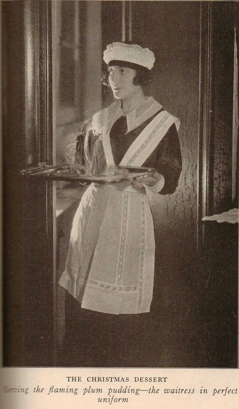 1930S Maid | 0 Res Carpet Cleaning Servant Clothes, 1930s England, Annie Costume, Annie Musical, Waitress Uniform, Blithe Spirit, 1930s Style, Maid Uniform, Twelfth Night