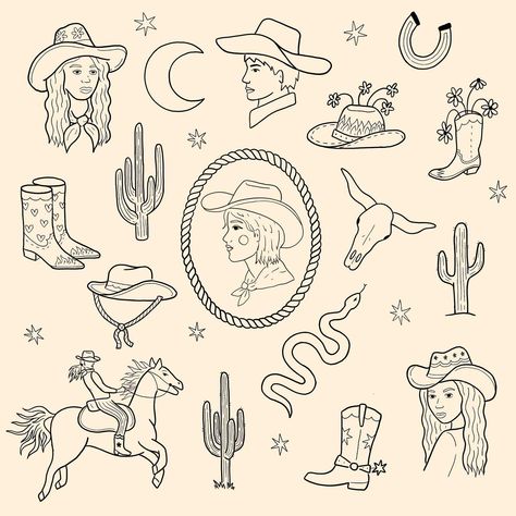 cowgirl flash 🤠 🌵 🐎 handpoked tattoos at @harmlesstattoo Braintree, Essex message to book or use the booking form on my profile! #cowgirltattoo #cowgirlflash #horsetattoo #cactustattoo #cowboytattoo #handpoketattoo #stickandpoke #handpoke #essextattoo #hertfordshiretattoo #cowgirl Cowgirl Tattoo Sleeve, Cowgirl Flash Tattoo, Cowgirl Tattoo Flash, Coastal Cowgirl Tattoo, Yeehaw Tattoo, Western Flash Tattoo, Cowgirl Tattoo, France Tattoo, Western Tattoo