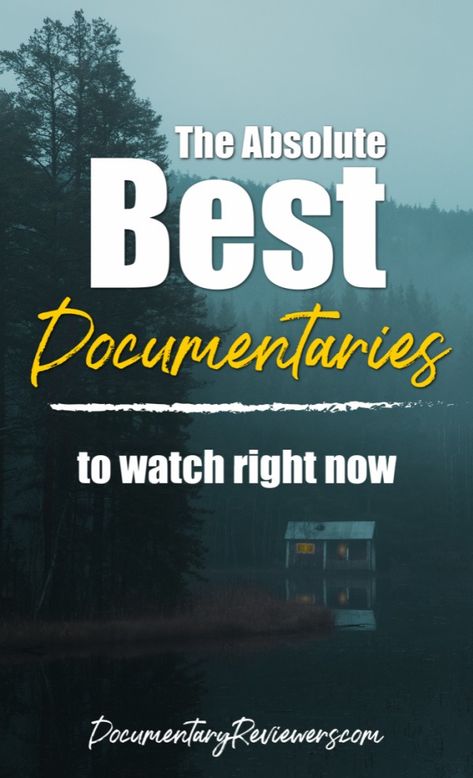 The Absolute Best Documentaries of All Time - The Documentary Reviewers Good Documentaries To Watch, Scary Documentaries, Best Documentaries On Netflix, Movie Hacks, Netflix Movies To Watch, Best Films, Top Tv Shows, Tv Series To Watch, Documentary Movies