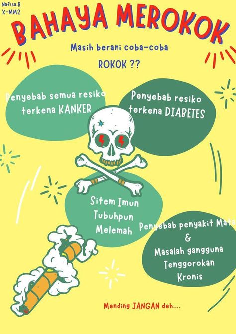 Poster Zat Adiktif, Poster Kesehatan Simple, Poster Kesehatan Aesthetic, Poster Ipa, Poster Pmr, Bullet Journal Mood Tracker Ideas, Spongebob Wallpaper, Bullet Journal Mood, Mood Wallpaper