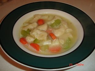 KNOEPHLE &  Dumplings Recipe German Soup, Book Notes, Vegetable Soup Healthy, Austrian Recipes, Dumplings For Soup, Dumpling Recipe, Recipe Books, European Food, German Food